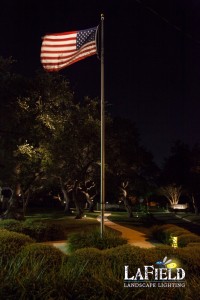 Berry Creek Flag Pole Lighting     