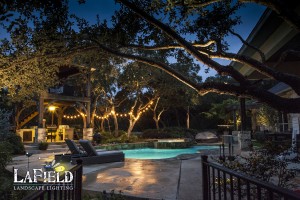 LaField-Landscape-Lighting Uplighting-pool lighting